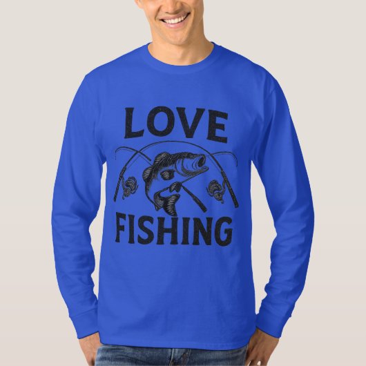 T-shirt "Love Fishing - A Reel Passion" (Devant)