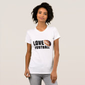 T-shirt Love Football (Devant entier)