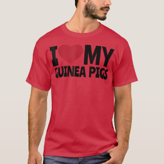 T-shirt Love for Guinea Pigs 