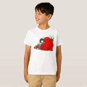 T-shirt Love for Strawberries (Devant entier)