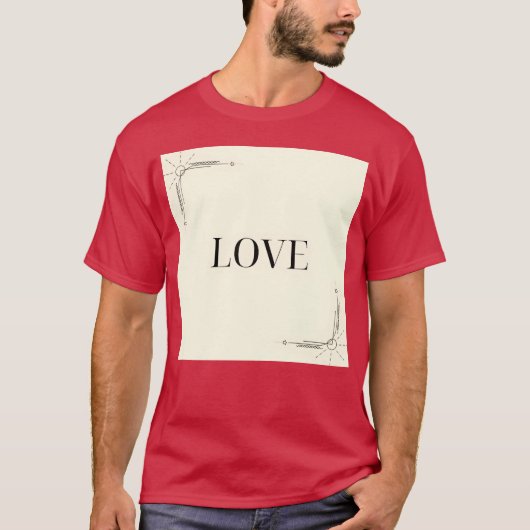T-shirt Love for you boy (Devant)