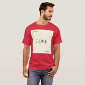 T-shirt Love for you boy (Devant entier)