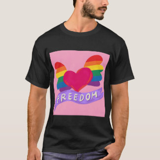T-shirt Love Freedom boy