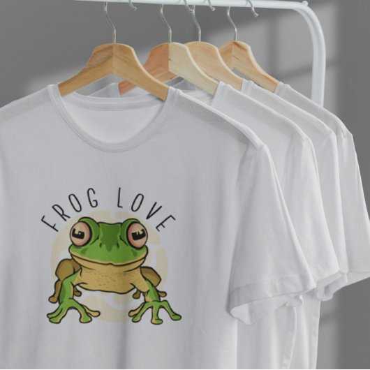 T-shirt Love Frogs