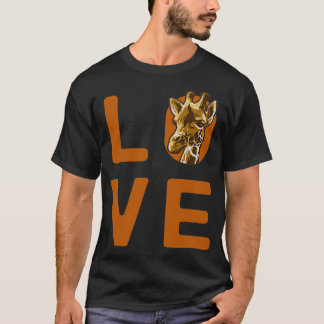T-shirt Love Giraffes Giraffe S Giraffe