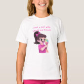 T-shirt Love glace (Devant)