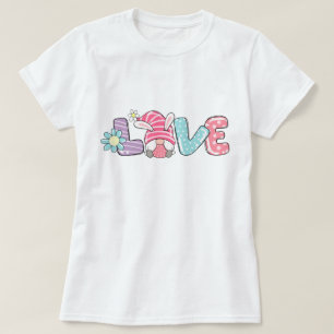 T-shirt Love Gnome