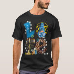 T-shirt LOVE Gnome Hanoukka Décorations Chanukah<br><div class="desc">Un cadeau hanoukka amusant et le design de festival juif pour les juifs. Un design parfait pour fêter hanoukka ou Noël.</div>