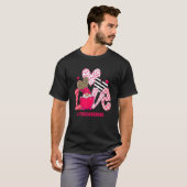 T-shirt Love Gnome Teacher Squad Happy Valentine Gnome Tea (Devant entier)