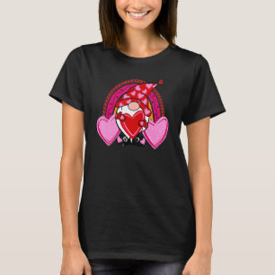 T-shirt Love Gnome Valentines Day, Love Valentine Gnomes H