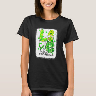 T-shirt Love Gnomie Scrub Nurse Life St Patrick S Nurs de