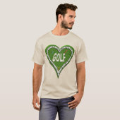 T-shirt Love Golf (Devant entier)