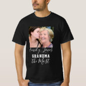 T-shirt LOVE GRANDMA LA Fête des mères photo la plus perso (Devant)