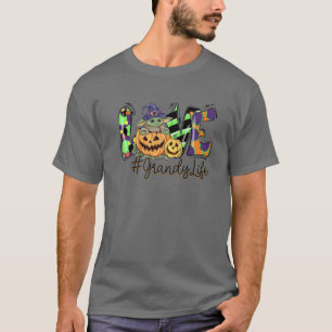 T-shirt Love Grandy Citrouille Halloween