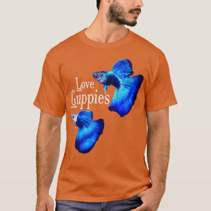 T-shirt Love Guppy Fish