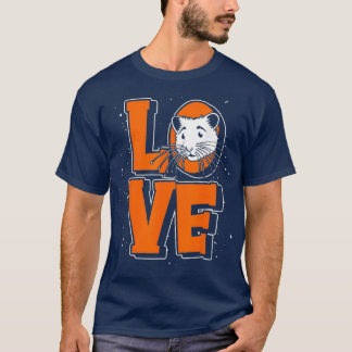 T-shirt Love Hamster