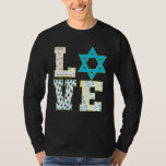T-shirt Love Hanoukka Star Of David Jewish Happy Chanukah<br><div class="desc">Love Hanoukka Star De David Juif Joyeux Jour Chanukah.</div>