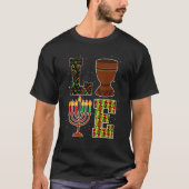 T-shirt LOVE Happy Kwanzaa Decorations Unity Cup (Devant)