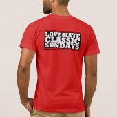 T-shirt Love/Hate Starting 5 (Dos)