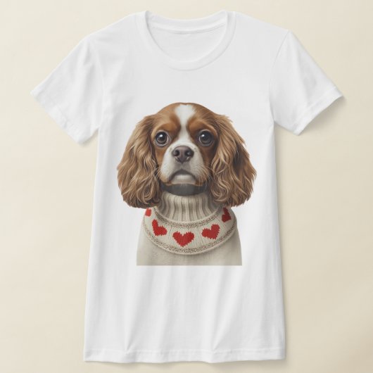 T-shirt Love Heart cavalier (Poser)