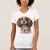 T-shirt Love Heart cavalier (Devant)