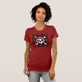 T-shirt Love Heart Skull (Devant entier)