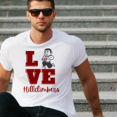 T-shirt Love Hillgrimbers