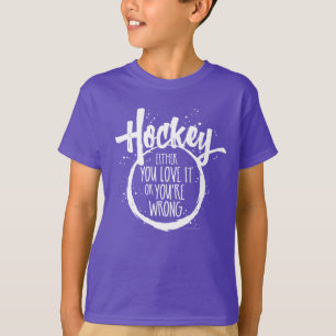 T-shirt Love Hockey