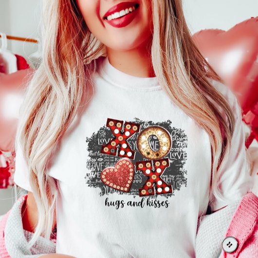 T-shirt Love Hugs Valentine