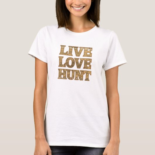 T-shirt Love Hunt (Devant)