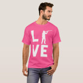 T-shirt Love Hunting Shoot (Devant entier)