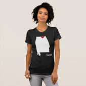 T-shirt Love Huntsville Alabama (Devant entier)