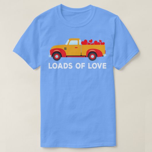 T-shirt Love II Valentines Day (Design devant)