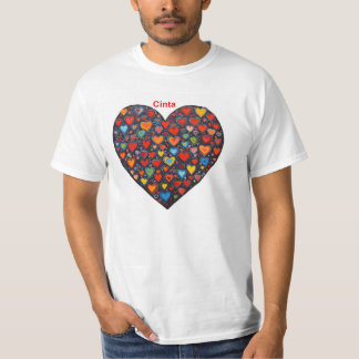 T-shirt Love - Indonesian