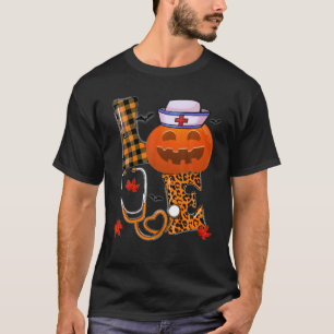 T-shirt Love Infirmière Halloween automne automne