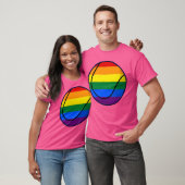 T-shirt Love Is Love Pride Rainbowennis girl (Unisexe)