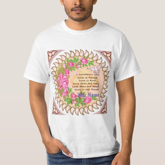 T-shirt Love is Patient (Devant)