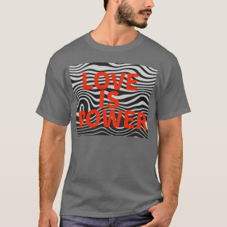 T-shirt love is power love is love design