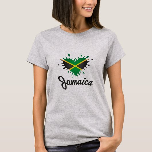 T-shirt Love Jamaica (Devant)