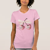 T-shirt Love Joy Cherries (Devant)