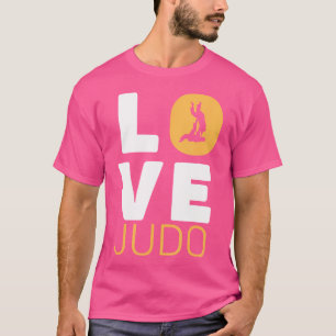 T-shirt Love Judo Japonais Martial Art Judo