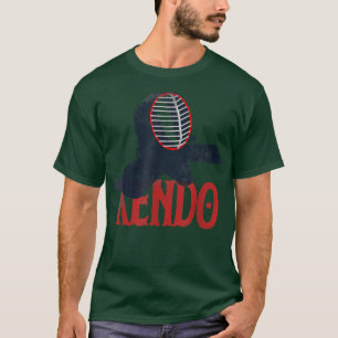 T-shirt Love Kendo Japon T Japonais Guerrier Samurai Cadea