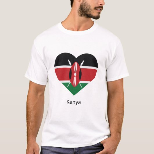 T-shirt Love Kenya (Devant)