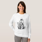 T-shirt Love Kill : Mysterious Assassin Art (Devant entier)