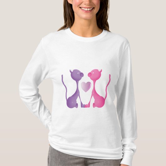 T-shirt Love Kitties (Devant)