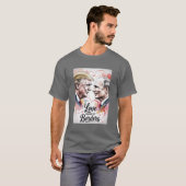 T-shirt Love Knows No Border Valentine Tee (Devant entier)
