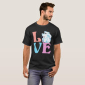 T-shirt Love Koala Oears Écris mignon Pour Koala Bear L (Devant entier)