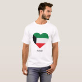 T-shirt Love Kuwait (Devant entier)