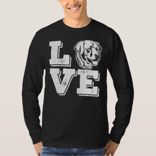 T-shirt Love Labrador I Love My Yellow Lab Labrador Retrie