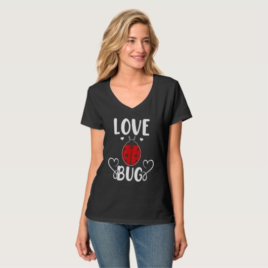 T-shirt Love Ladybug (Devant entier)